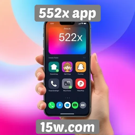 análise das funcionalidades do 552x app