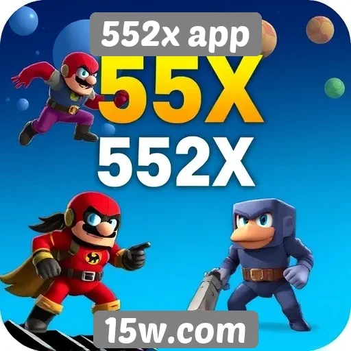 Comparativo de jogos disponíveis no 552x app