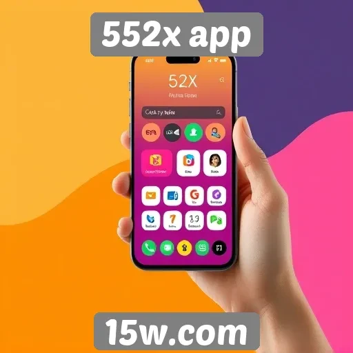 Como o 552x app se destaca na experiência do usuário